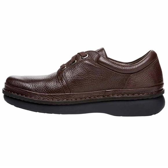 Propét Men\'s Villager Oxford Walking Shoe, Brown Grain, 10 2X-Wide main image 6